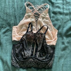 Victoria Secret Lace Bralette Bundle size M/ 34C